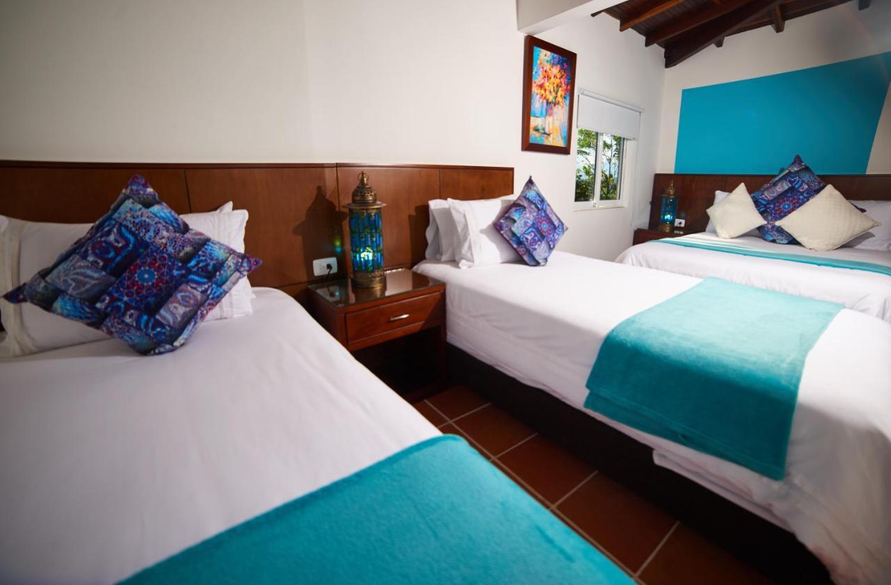 Hotel Mansion Barichara Bagian luar foto