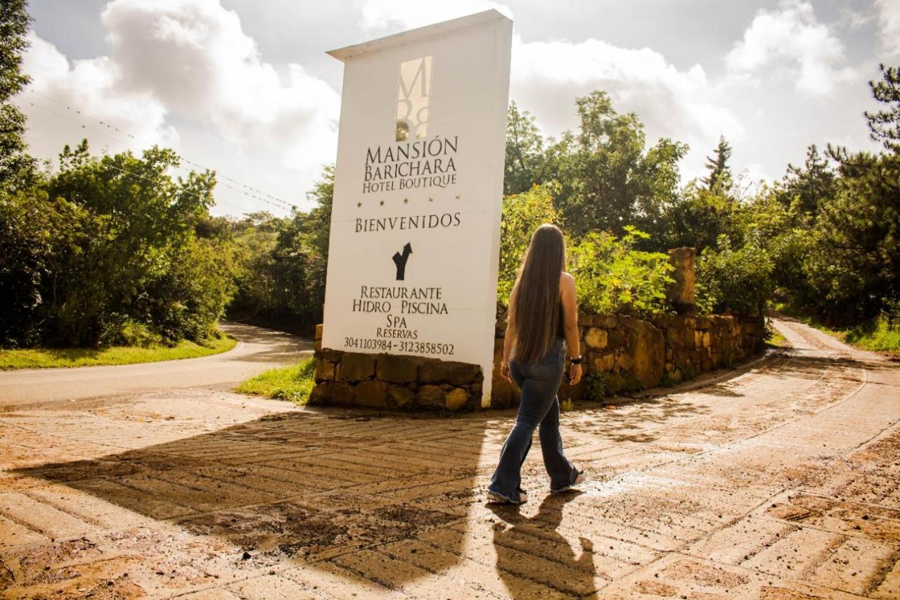Hotel Mansion Barichara Bagian luar foto