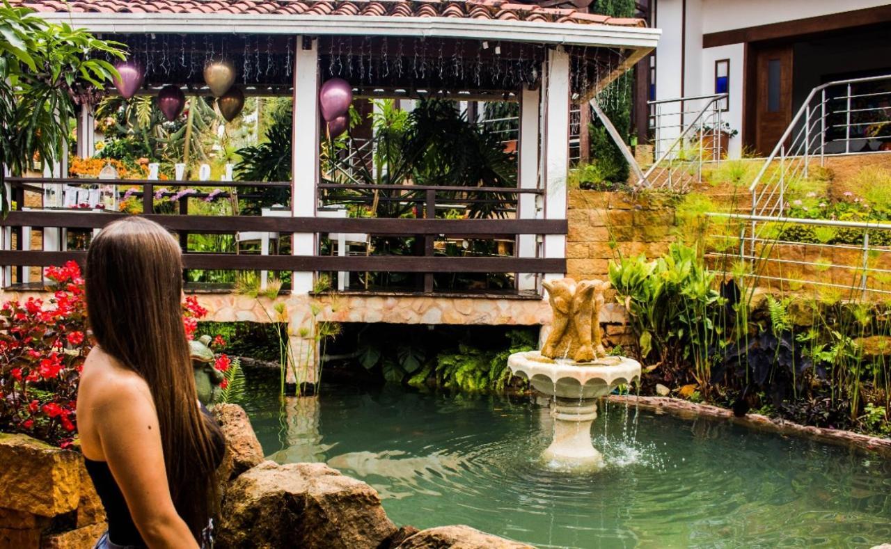Hotel Mansion Barichara Bagian luar foto