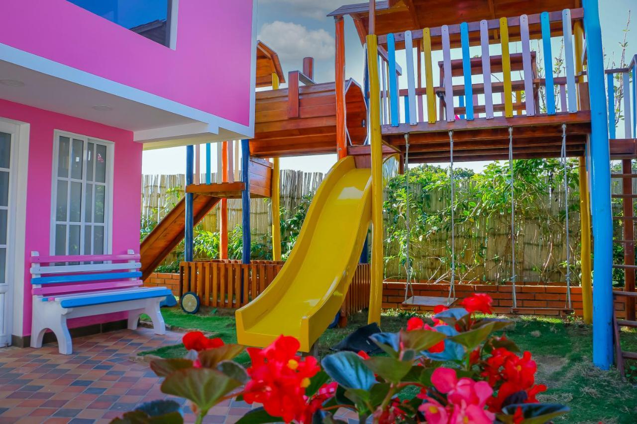 Hotel Mansion Barichara Bagian luar foto