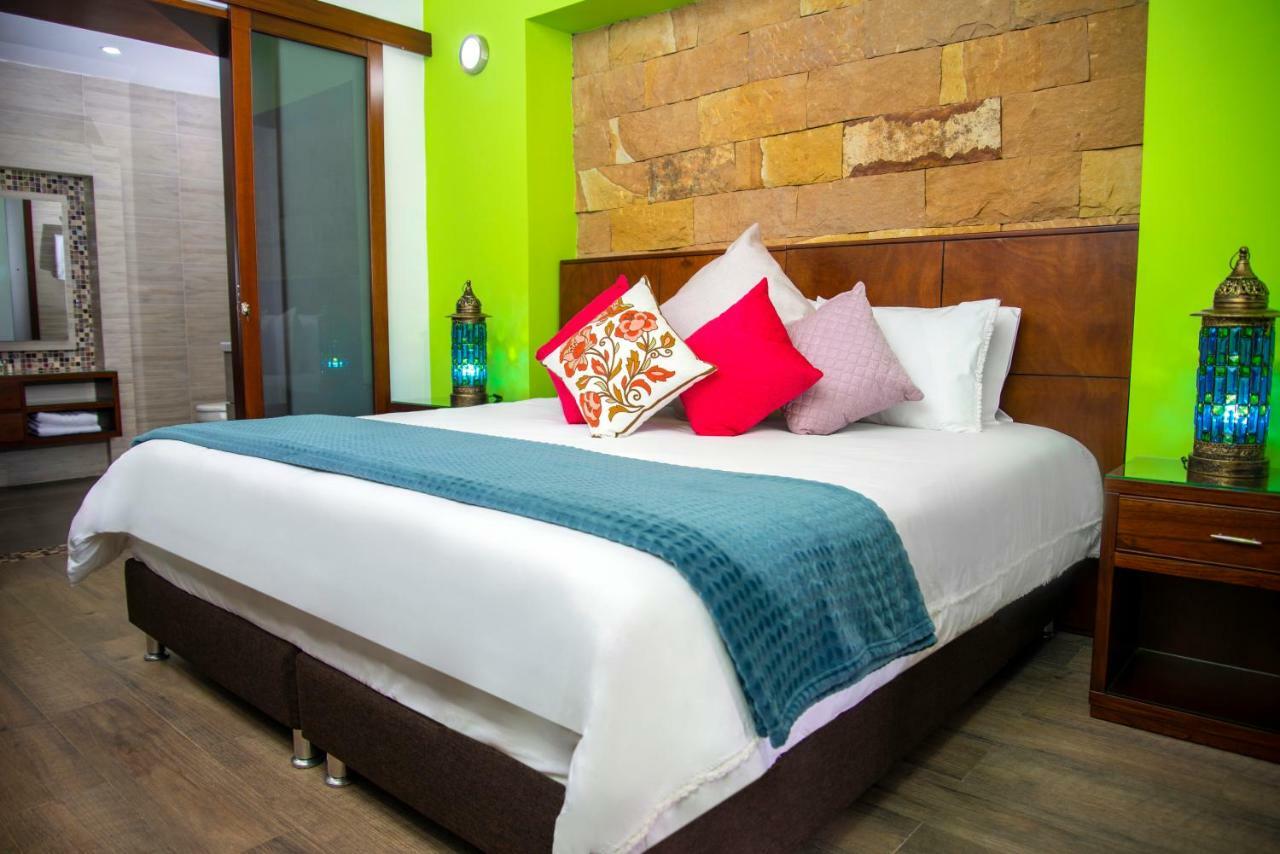 Hotel Mansion Barichara Bagian luar foto